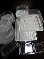 Упаковка пластикова для харчових продуктів (ПП,Пет и Пс)