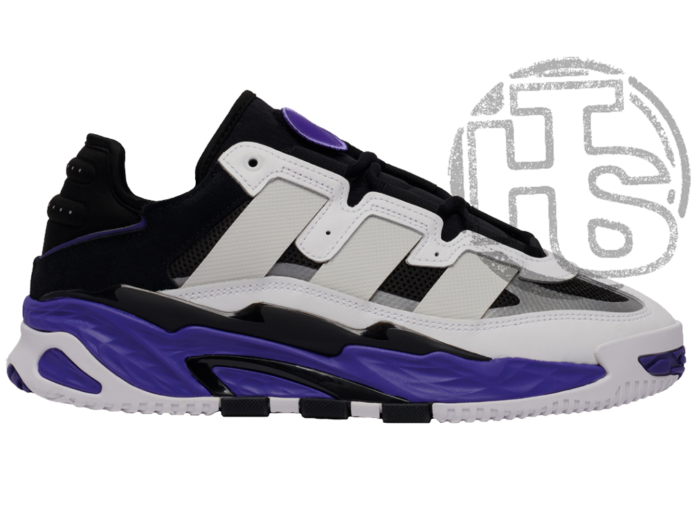 Чоловічі кросівки Adidas Originals Niteball White/Black/Purple FX0361