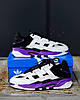 Чоловічі кросівки Adidas Niteball White Black Purple FX0361, фото 11