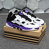 Чоловічі кросівки Adidas Niteball White Black Purple FX0361, фото 7
