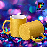 Чашка керамічна глітер 330 мл + друк. Друк на чашках, фото 5