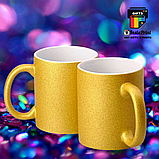 Чашка керамічна глітер 330 мл + друк. Друк на чашках, фото 3