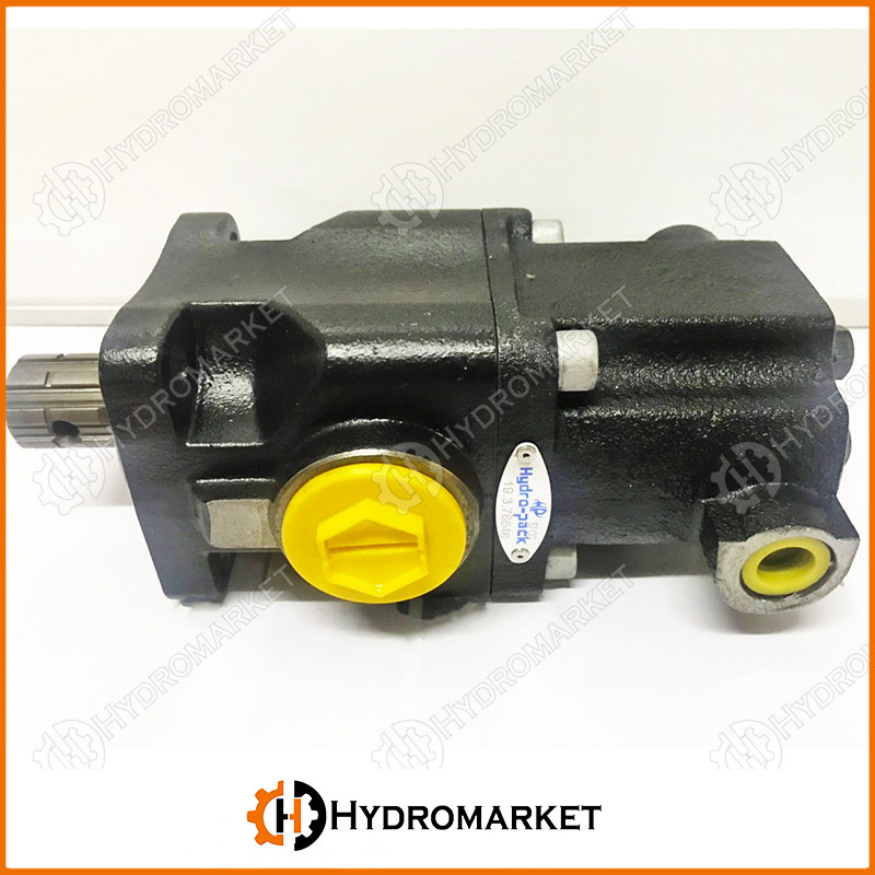 Насос поршневий 52 л / 6 поршнів (прокручується посередині) Hydro-pack P0652SF131-/ISO-YED-52-BD, фото 1