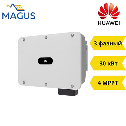 Мережевий інвертор Huawei SUN2000-30KTL-M3 (30 кВт 3 фази 4 MPPT), фото 1