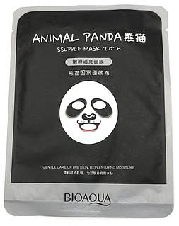 Тканинна маска BioAqua Animal Panda