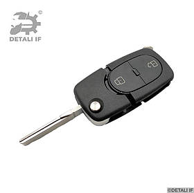 Викидний ключ корпус A6 C5 Audi 2 кнопки CR2032 4D0837231R AU19