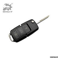 Ключ Bora Volkswagen 3 кнопки лампочка посередине 1K0959753G 1J0959753DA 1J0959753AH