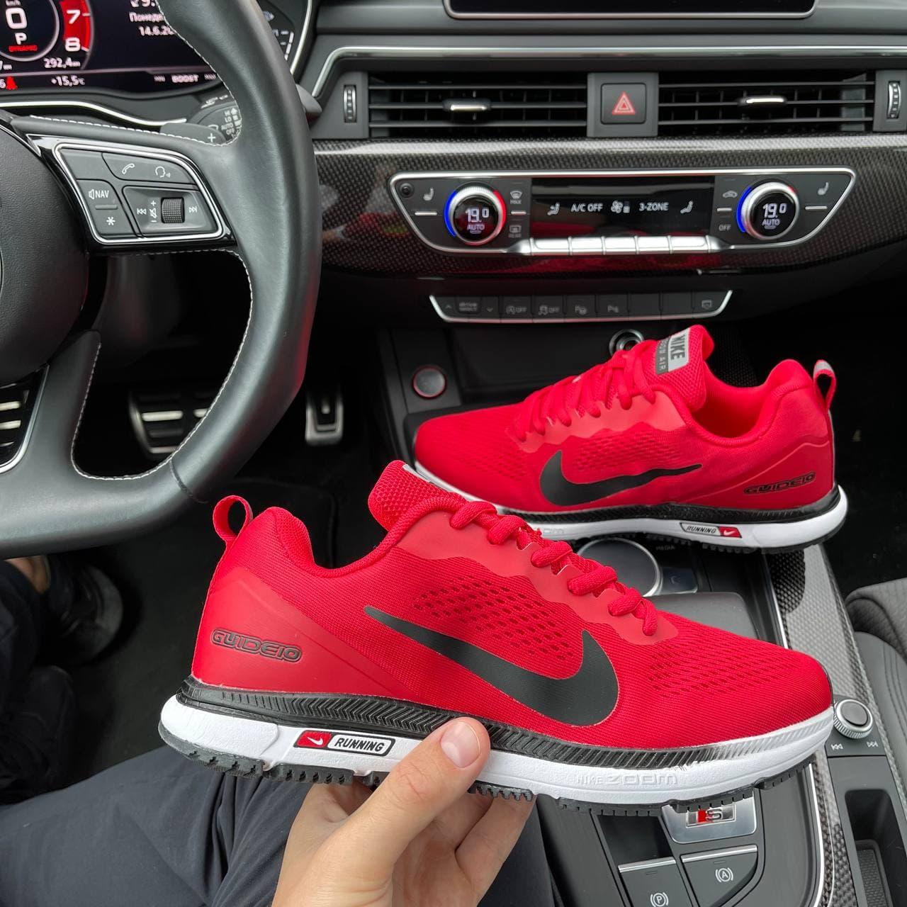 Чоловічі кросівки текстильні Nike Zoom GUIDE 10 Red