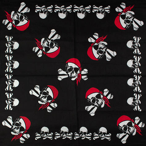 Бандана BAN-238 Jolly Roger, фото 1