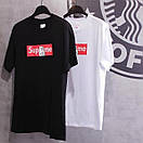 Стильна футболка лого кіт | supreme ripndip, фото 2