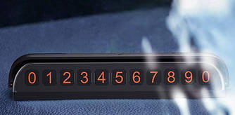 Паркувальна табличка з номером телефону на панель автомобіля JOYROOM JR-ZS173