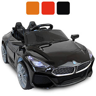 Дитячий електромобіль Just Drive BM-Z3 автомобіль машинка для дітей Чорний (лакований)