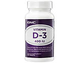 Вітамін Д GNC Vitamin D-3 400 iu 100 таблеток, фото 3