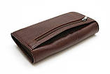 Жіночий шкіряний гаманець Kochi коричневий 515-Coffee, фото 8