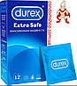 Презервативи суперміцні Durex Дюрк Extra safe потовщені 12 шт #12.Підходять для анального сексу, фото 2