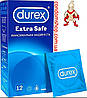 Презервативи суперміцні Durex Дюрк Extra safe потовщені 12 шт #12.Підходять для анального сексу, фото 3