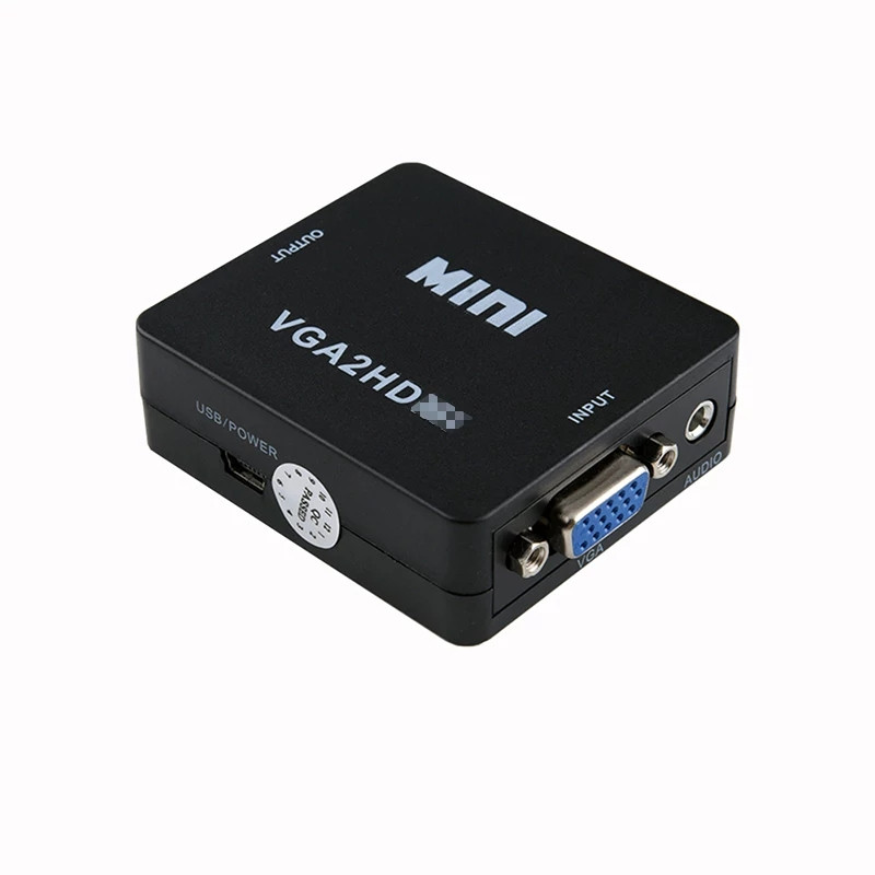 Адаптер-перехідник VGA - HDMI, відео з аудіо 1080P