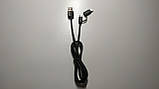 Кабель (smart phone data cable) HAVIT HV-CB610X USB TO Lightning+MicroUSB, фото 5