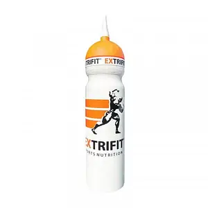 Пляшка для води EXTRIFIT Bottle White long nozzle 700 ml