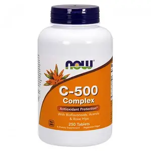 Вітамін С Now Foods C-500 Complex 250 tab