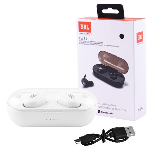 Бездротові навушники Jbl Tws 4 білі