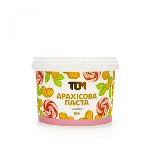 Арахісова Паста ТОМ солодке 300 g