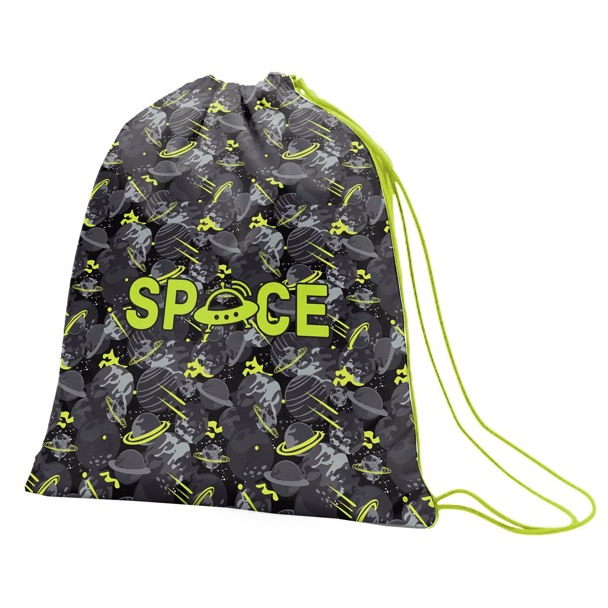 Сумка для взуття 1Вересня SB-10 "Space", чорний, фото 1