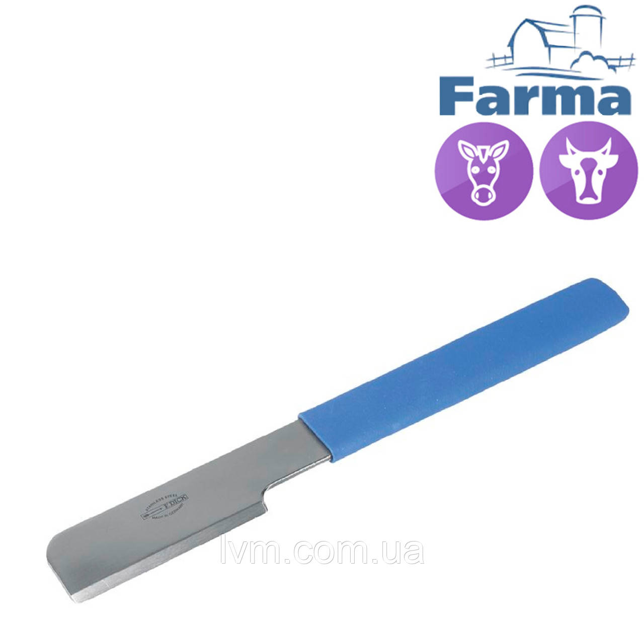 Тесак копитний 3.1*36см DICK, з ручкою FARMA