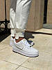 Кросівки Nike Air Force 1 Low Icon Clash Essential White Metallic Gold, фото 10