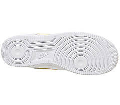 Кросівки Nike Air Force 1 Low Icon Clash Essential White Metallic Gold, фото 6