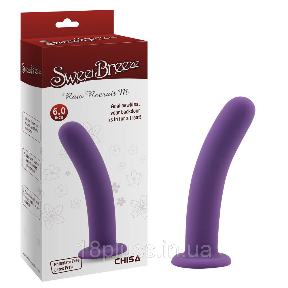 Фалоімітатор Sweet Breeze Raw Recruit M Purple, фото 1
