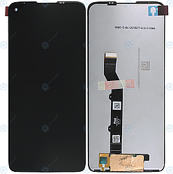 Дисплей для Motorola Moto G9 Plus (XT2087), модуль у зборі (екран і сенсор), чорний, оригінал