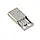 Розбірний USB роз'єм штекер тато чорний - надійний роз'єм для підключення пристроїв., фото 4