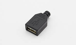 USB-роз'єм штекер мама в розбірному корпусі