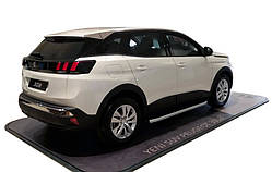Бокові пороги Fullmond (2 шт, алюміній) для Peugeot 3008 2016-2023 рр