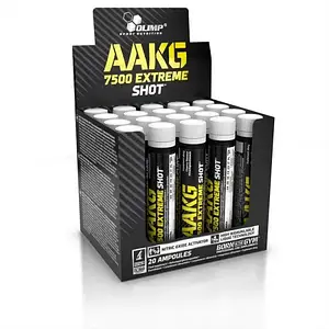 Аргінін Olimp Labs AAKG 7500 Extreme Shot 20 x 25 ml рідкий