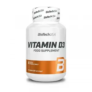 Вітамін Д3 BioTech usa Vitamin D3 60 tabs