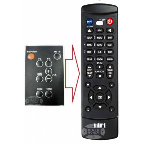 Пульт для CAMERON AFC-2170 (аналог), фото 1