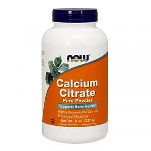 Цитрат кальцію Now Foods Calcium Citrate Pure Powder 227 g