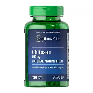 Хитозан Puritan's Pride Chitosan 500 mg 120 caplets
