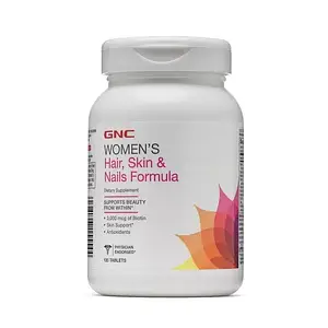 Вітаміни для волосся, шкіри та нігтів GNC Women's Hair, Skin & Nails Formula 120 tabs