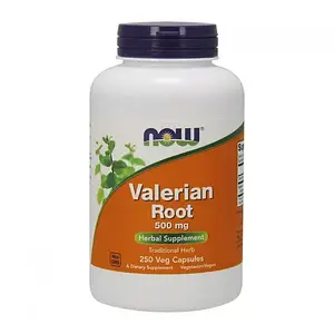 Валеріана Now Foods Valerian Root 500 mg 250 caps