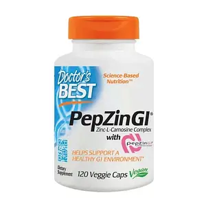 Цинк Doctor's BEST PepZinGl 120 veg caps