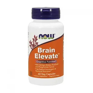 Вітаміни для пам'яті Now Foods Brain Elevate 60 caps