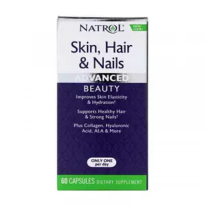 Вітаміни для волосся шкіри та нігтів Natrol Skin Hair & Nails 60 caps