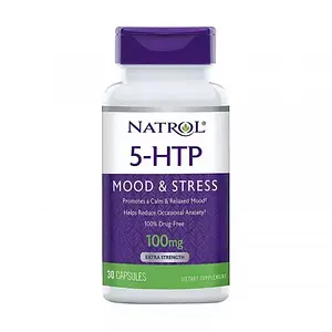 Natrol 5-HTP 100 mg 30 caps, Гидрокситриптофан