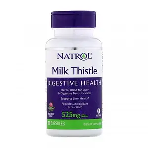Расторопша пятнистая Natrol Milk Thistle 525 mg 60 caps