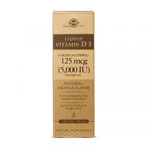 Рідкий Вітамін Д3 Solgar Liquid Vitamin D3 5000 IU 59 ml