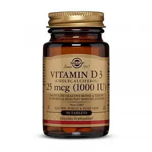 Вітамін Д3 Solgar Vitamin D3 1000 IU 90 tab