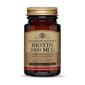 Біотин Solgar Biotin 1000 mcg 50 veg caps